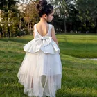 High Quality Perfect Lovely Flower Girl Dress White Little Girls Princess Dress