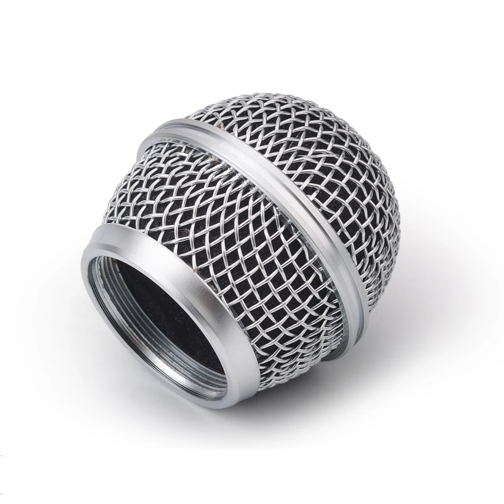 New Replacement Ball Head Mesh Microphone Grille for Shure PG58 PG 58 Accessories
New Replacement Ball Head Mesh Microphone Grille for Shure PG58 PG 58 Accessories