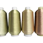 Gold And Yarn Ms Metallic Yarn 1552 7275 KR Gold And Copper 1507 Pakistan Popular MS Type Metallic Yarn