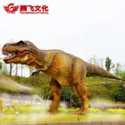 TFD005 Life Size Robotic Animatronic Dinosaur Walking T rex Dinosaur For Jurassic Park