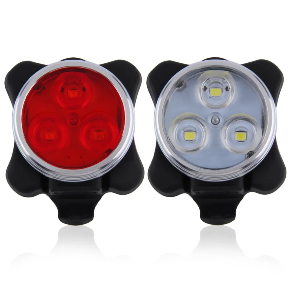 USB Rechargeable LED Head light Bike Front light and Bicycle Tail Light Set
USB Rechargeable LED Head light Bike Front light and Bicycle Tail Light Set