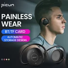 Picun T6 Sweatproof 屋外耳フック耳スポーツステレオワイヤレス Bluetooth ヘッドセット