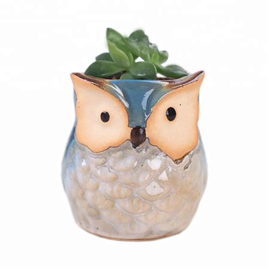 free shipping 3 inch planter pot and cute owl shape ceramic glazed flower pot, Blue, beige, green
free shipping 3 inch planter pot and cute owl shape ceramic glazed flower pot, Blue, beige, green