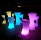 Bar Cocktail Led Cocktail Bar Table Event Led Furniture Acrylic Highboy Bar RGB Colorful Lighted Party Cocktail Table