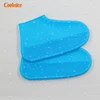Elastic reusable PVC shoe cover waterproof boot rubber shoe rain covers