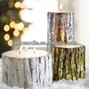 pine barlk candle /bark decorative pillar candle