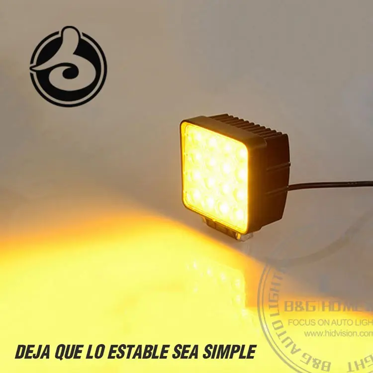 OEM Car Headlamp 48w led work light