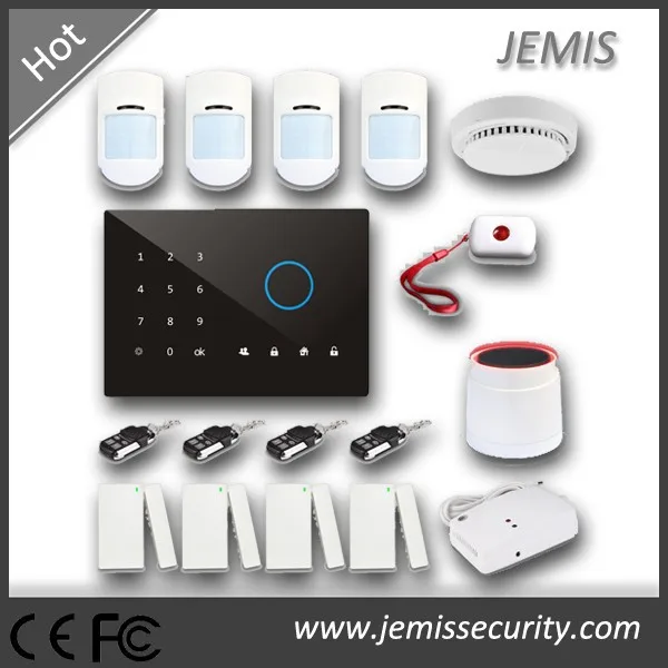 Top Selling! Fashion Android APP&iOS APP Wireless Control Panel GSM Alarm Security System G2(JM-G2H)
