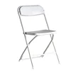 Wholesale modern commercial outdoor metal frame wedding folding plastic chair