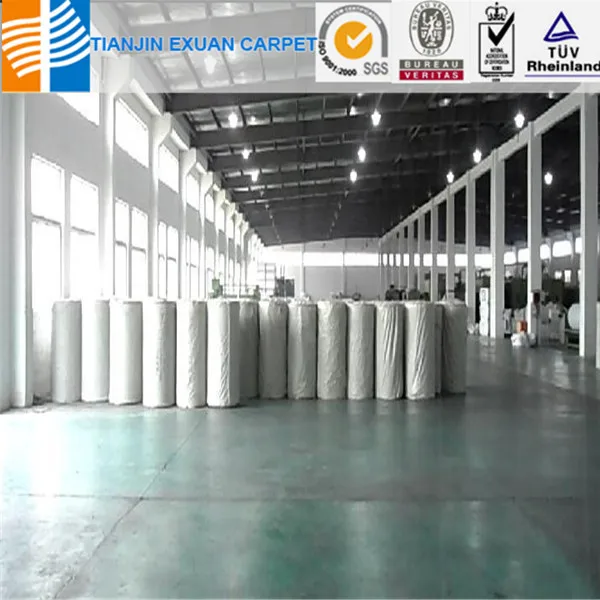 Ribbed Commercial Non woven Needle Punch Carpet for Exhibition