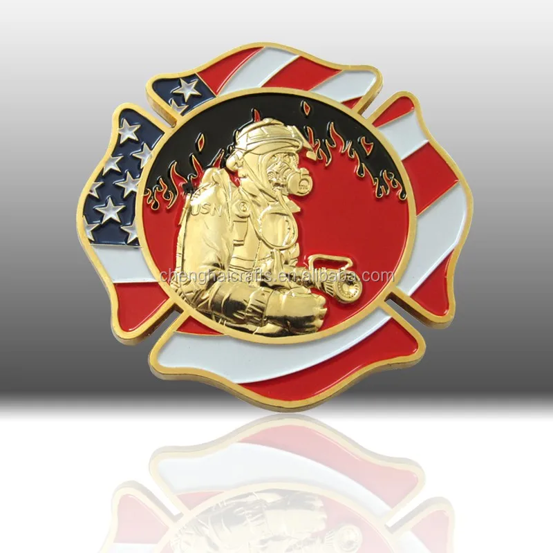 firefighter challenge coin