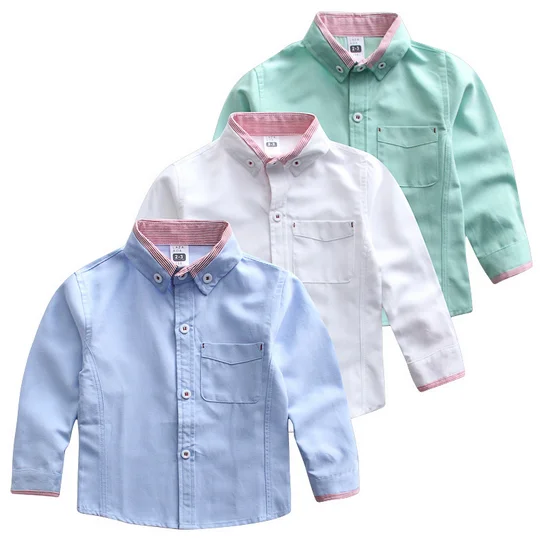 W92369A 2016 new style kids wear shirts for boys fashion boys shirt