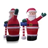 Holiday Living Advertising Cartoon Santa Christmas Inflatable Model