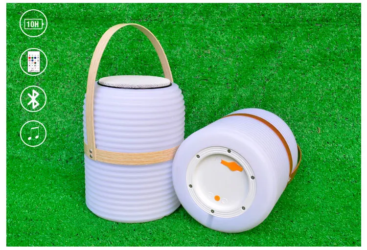 Hot Sale Led Light Bluetooth Speaker with Hand Portable with Remote - ANKUX.COM