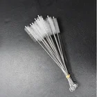 2019 small handheld stainless steel brush bottle Drink Straw Cleaning Brush
