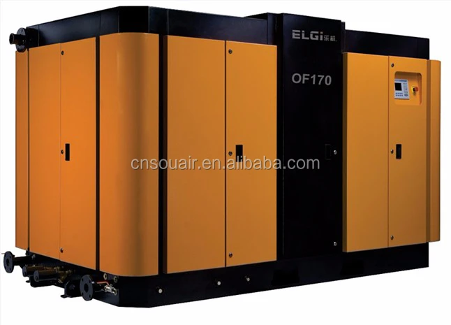 ELGI OF Series Oil Free Screw Compressor OF-300-7 52.0M3/min 0.7Mpa Hot Sales