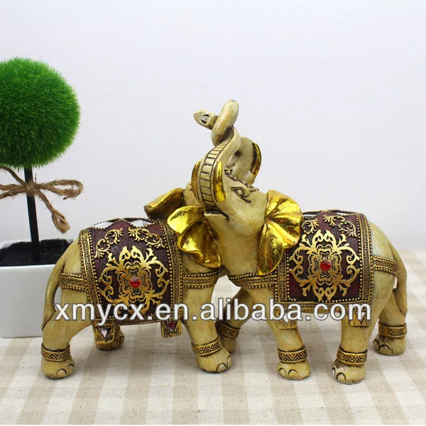 resin animal statue indian elephant statue decoration