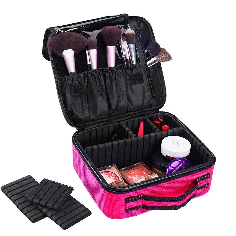 Yaeshii nylon makeup storage artist train case Organizer Kit Storage Brush Holder 3 Layer Waterproof Travel Cosmetic bag
Yaeshii nylon makeup storage artist train case Organizer Kit Storage Brush Holder 3 Layer Waterproof Travel Cosmetic bag