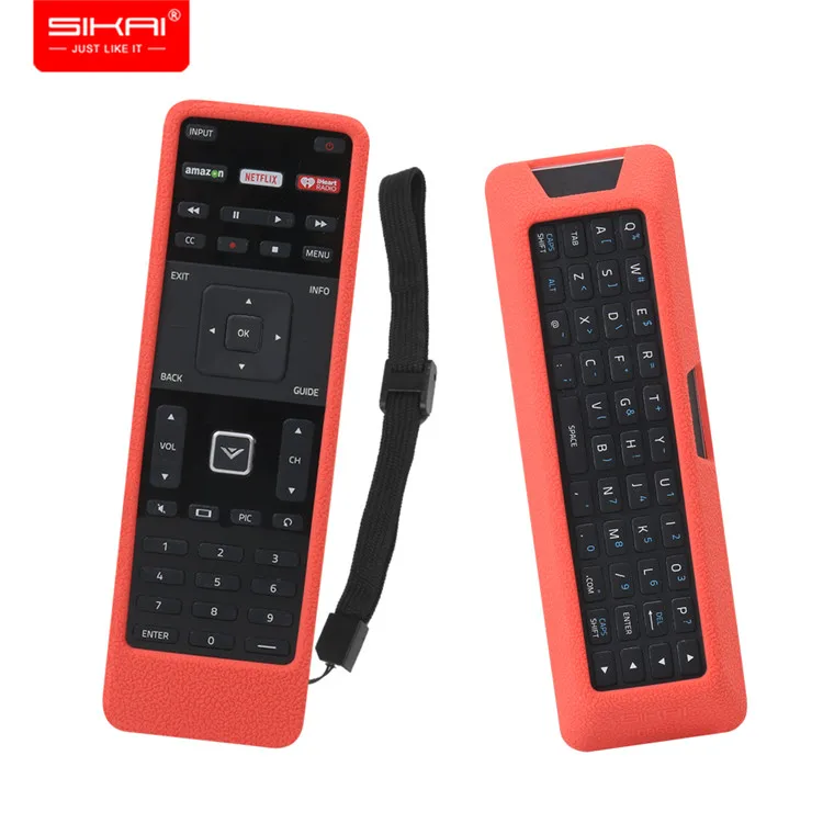 SIKAICASE Newest Remote Controller Case For Vizio XRT500 Keyboard Version Smart TV Controls Silicone Sleeve, Red, blue, black, green etc
SIKAICASE Newest Remote Controller Case For Vizio XRT500 Keyboard Version Smart TV Controls Silicone Sleeve, Red, blue, black, green etc