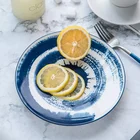 Home decoration custom logo dinner ware restaurant porcelain serving dishes
