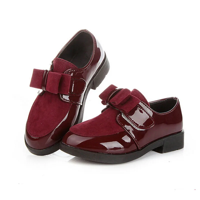 girls bow school shoes