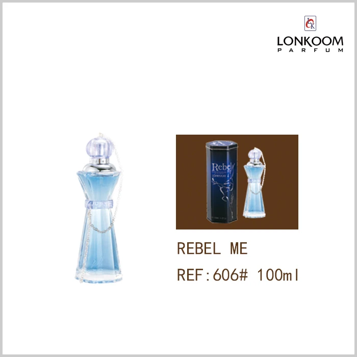 Rebel me decoración color azul mejor Eau de perfume para hombres