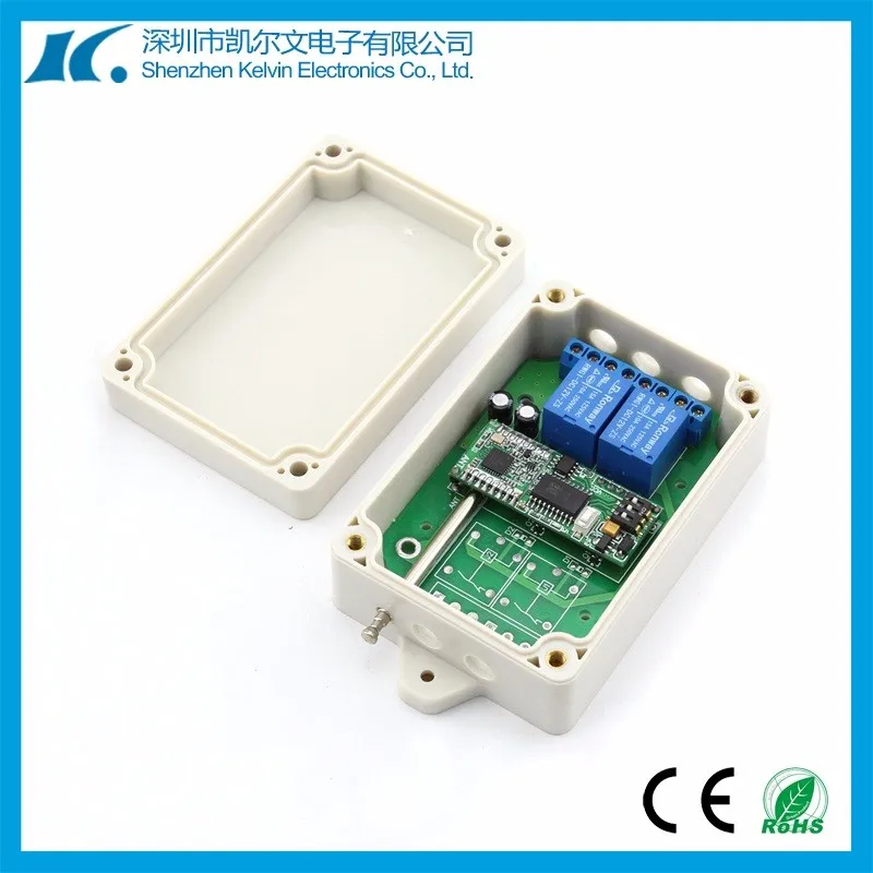Learning code 5km long range remote controller 433MHz lora transmitter receiver module KL-K400LA-2CH - ANKUX.COM