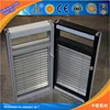 China factory oversea wholesale aluminium shutter window door / sliding folding shutter doors/slat sliding shutter