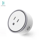 US Standard Wifi intelligent socket Alexa Google assistant APP Remote Control Power Socket