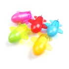 Colorful Aircraft Shape Plastic Ballpoint Pen Cheap Promotional Customized Fly Ball Pen For Children Gift