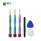 BST-9900B Universal 6 in 1 Smart Cell Mobile Phone Opening Pry Screwdrivers Set