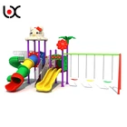 High Quality LLDPE kids sliding toys Plastic Slide Type Kids Plastic Swing And Slide Outdoor Playground