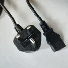 Sell well UK power cord plug for computer