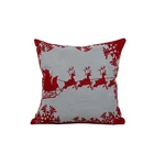 Cushion Cushion Cushion Unique Back Decorative Christmas Deer Cushion Cover