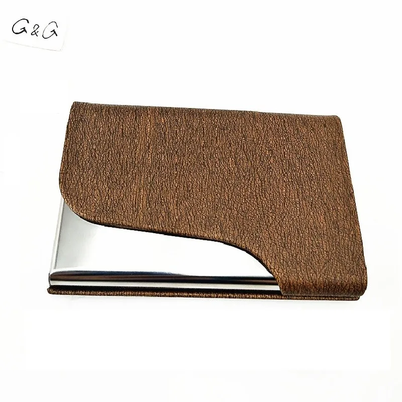 Standard Size Leather Name Card Holder Table, Brown
Standard Size Leather Name Card Holder Table, Brown