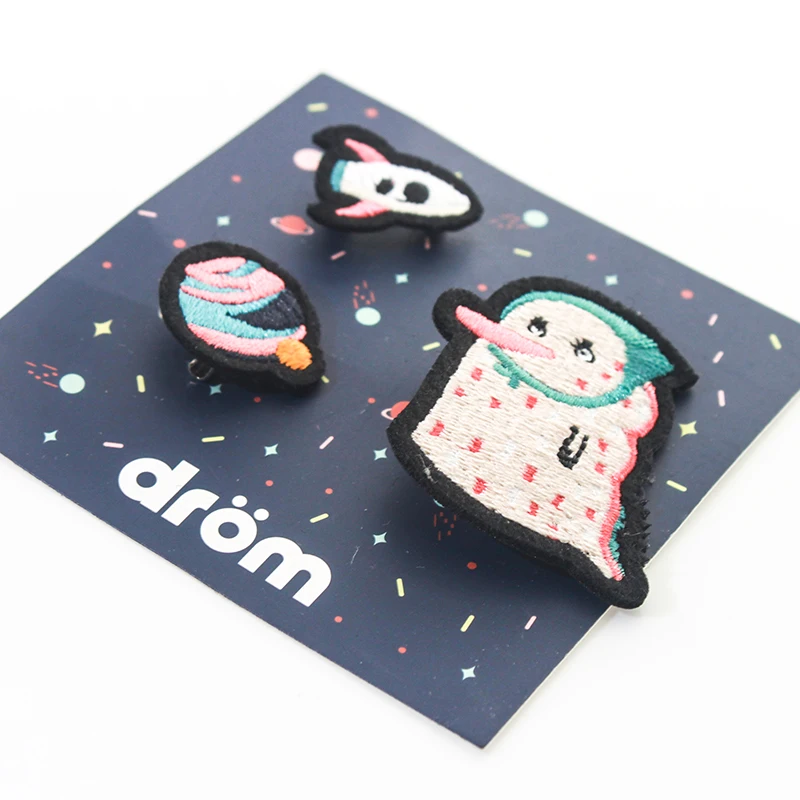 Customize Small Embroidery Patch Sets for Clothes Decoration, Any color your request
Customize Small Embroidery Patch Sets for Clothes Decoration, Any color your request