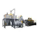 Plastic PET bottle scrap recycle washing machine/PET flakes production line