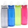 tritan water bottle with straw/bpa free water bottle/plastic sport shaker cup