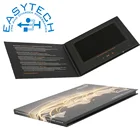 Et-digital OEM Artificial TFT 7" hd technology lcd video in print advertising video brochure 7 lcd video marketing books
