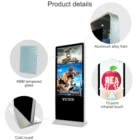 Player Video Digital Signage Screen 55 Inch LED LCD Digital Signage Player Multimedia Video Advertising Screen
