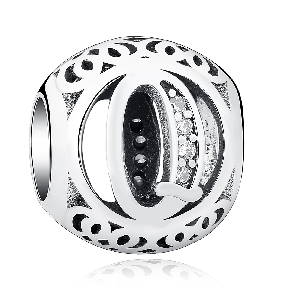 Fashion 925 Sterling Silver CZ Charms Letter Q Round Charms Fit Womens Snake Bracelets Fashion Jewelry Making Accessories
Fashion 925 Sterling Silver CZ Charms Letter Q Round Charms Fit Womens Snake Bracelets Fashion Jewelry Making Accessories