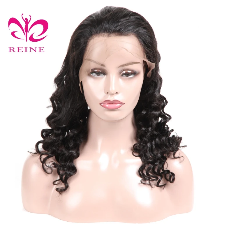 REINE Factory Free Shipping Top Quality 100% Human Hair HD Lace Frontal Wig Loose Curly Human Hair Wigs For Black Women
REINE Factory Free Shipping Top Quality 100% Human Hair HD Lace Frontal Wig Loose Curly Human Hair Wigs For Black Women