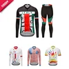 Breathable Quick Dry 100% Polyester Bike Shirts Long Sleeve Cycling Jersey