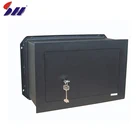 High security complete quality control system mechanical hotel safe deposit box with key lock