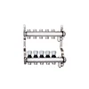 china supplier 2-12 ways stainless steel manifold for underfloor heating system