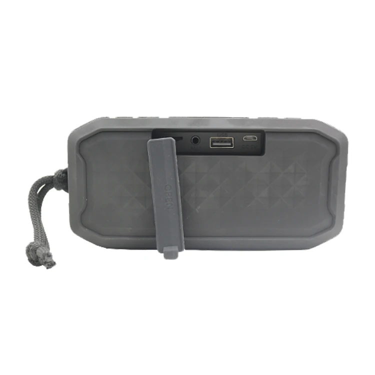 Long strip wireless portable IPX7 waterproof speaker with lanyard - ANKUX.COM