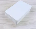 One Top RFID dual frequency UHF+ID custom transparent rfid card