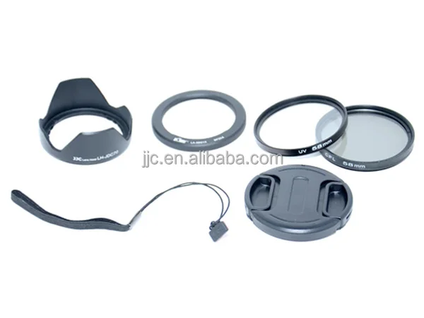 6 Pieces Lens Set For Canon G1X, including lens cap,lens hood,filter,lens adapter 6 Pieces Lens Set For Canon G1X, including lens cap,lens hood,filter,lens adapter