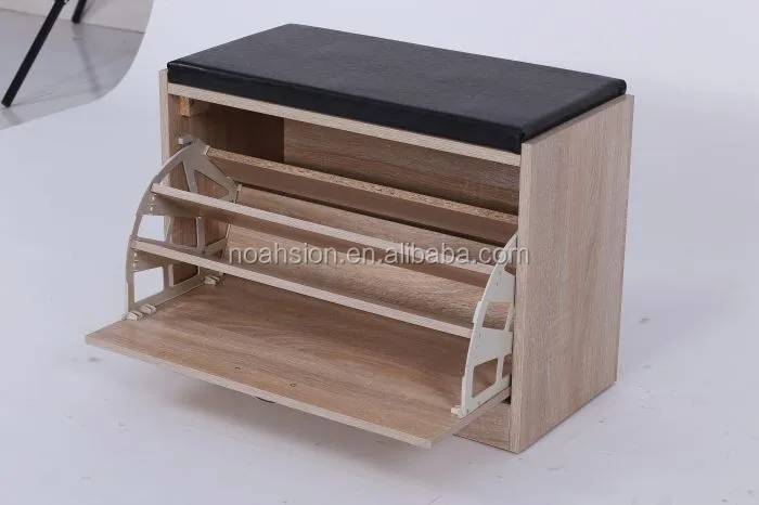 One Door Shoe Rack With Seat Storage Shoe Stool Bench Design Shoe