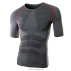 Breathable and Comfortable half sleeves sportswear men compression wear
